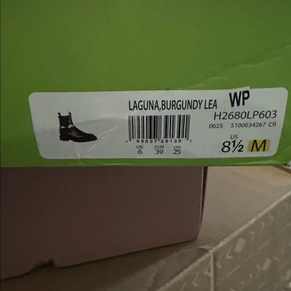 Sam Edelman Women's Laguna Burgundy Ankle Boot Size 8.5 BNIB - Picture 6 of 6